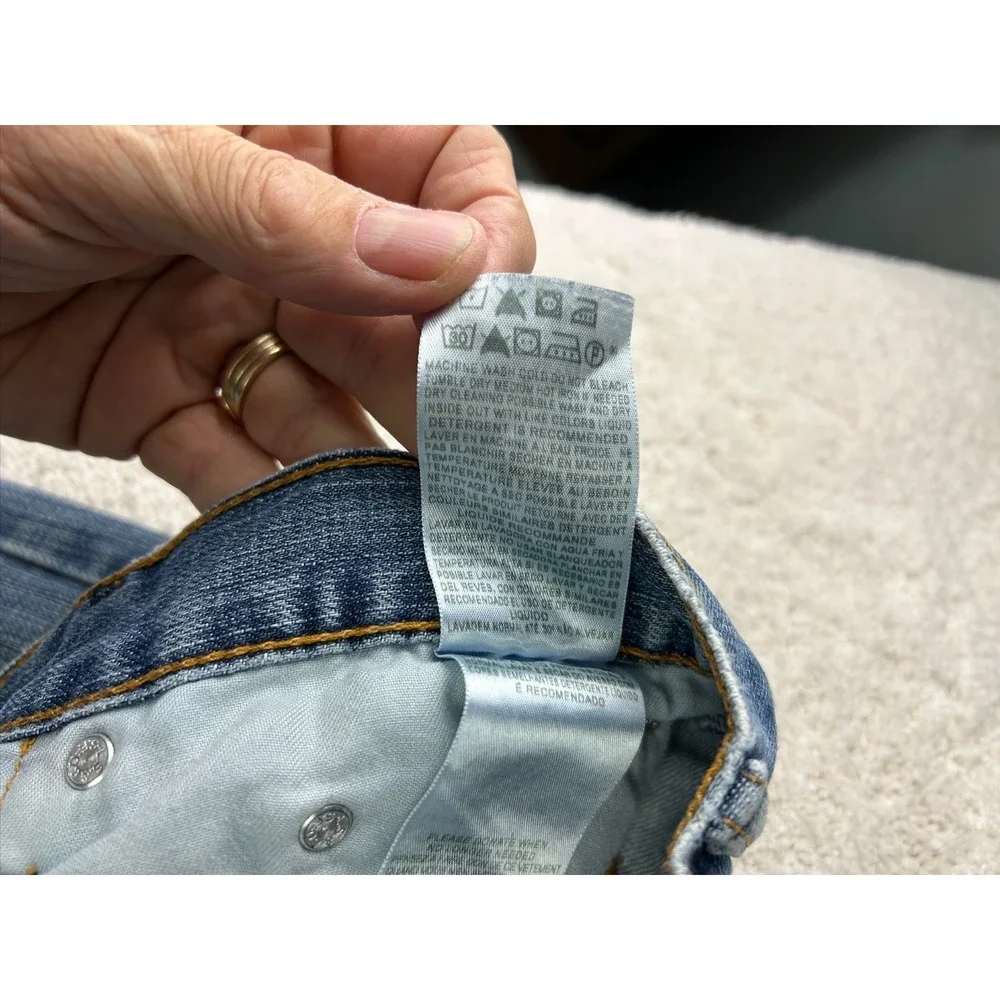 Levi's 559 Men's Jeans Light Wash‎ Straight Leg 38x30 Cotton Denim